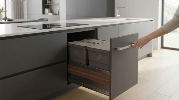 Cinq raisons d'opter pour des poubelles encastrables élégantes